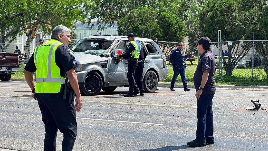 NextImg:Live updates: 8 killed when driver plows into crowd outside Texas migrant shelter
