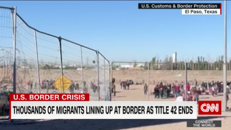 Migrants describe long, grueling wait at the U.S. Border