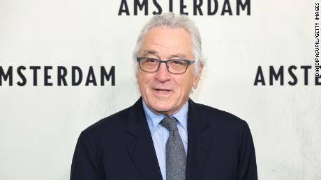 Robert De Niro at the &#39;Amsterdam&#39; premiere in 2022 in New York City.