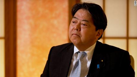 Japan&#39;s foreign minister speaks with CNN in exclusive interview