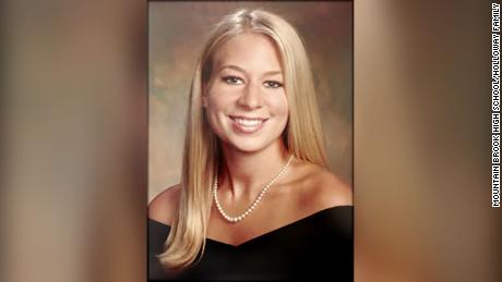 Natalee Holloway poses for her senior portrait for the Mountain Brook High School yearbook.  