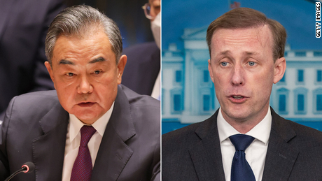 China State Councilor and Minister of Foreign Affairs Wang Yi and National Security Advisor Jake Sullivan.