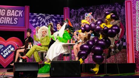 RuPaul&#39;s Drag Con 2023 at the LA Convention Center in Los Angeles, California on Friday.