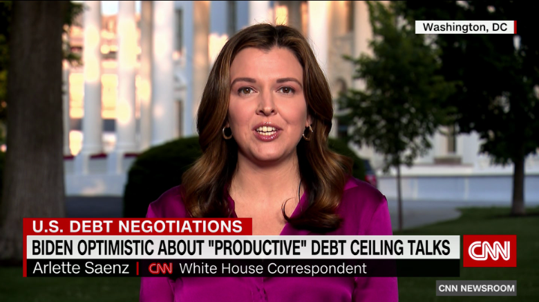 President Biden optimistic about debt ceiling talks