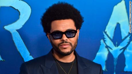 Abel Makonnen Tesfaye, also known as The Weeknd, pictured in Los Angeles in December 2022
