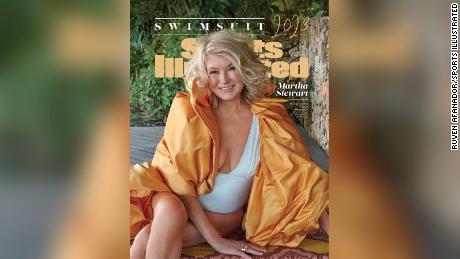 Martha Stewart is seen on the cover of one of Sports Illustrated&#39;s swim suit ediition, available on newsstands May 18.