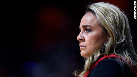 Las Vegas Aces head coach Becky Hammon has been suspended for two games without pay.