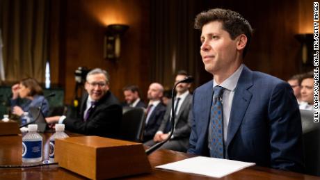 Sam Altman, CEO of OpenAI, takes his seat before the start of the Senate Judiciary Subcommittee on Privacy, Technology, and the Law Subcommittee hearing on &quot;Oversight of A.I.: Rules for Artificial Intelligence&quot; on Tuesday, May 16, 2023. 