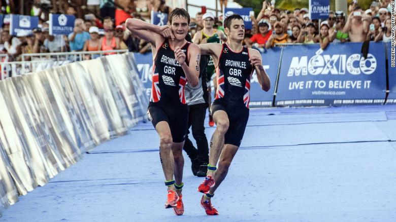 Alistair Brownlee relives one of the most memorable moments in sport