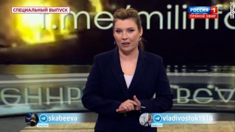 See how Russian state media is showing latest conflict in Ukraine