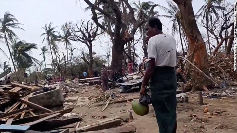 They were persecuted by their own country. Now, a cyclone has left them displaced