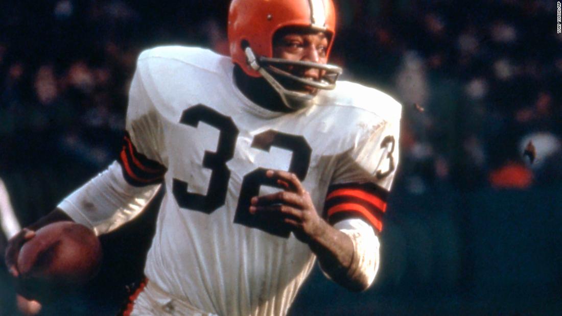 Brown went to nine Pro Bowls during his NFL career, and he finished with 12,312 rushing yards and 2,499 receiving yards. He ran for 106 touchdowns and caught 20.