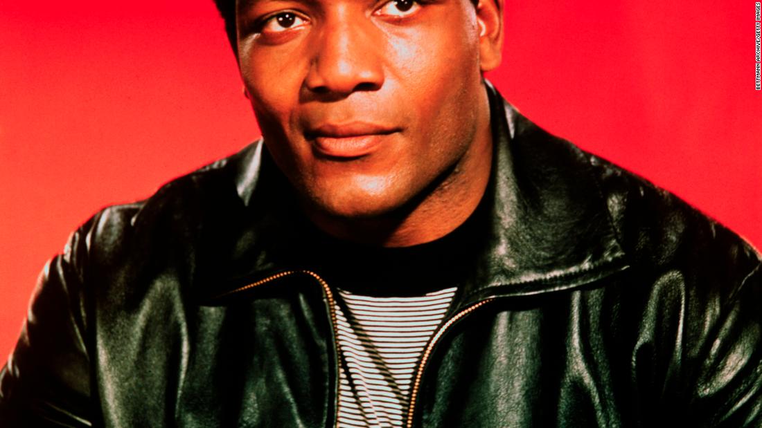 Brown appears in a publicity photo for his acting career. After retiring, he appeared in more than 50 film and television projects.