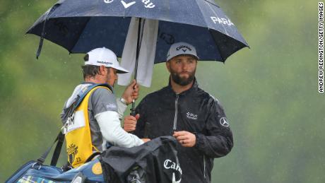 &#39;Stop aiming at my face when I&#39;m mad&#39;: Jon Rahm takes out frustrations on camera and microphone as PGA Championship struggles continue