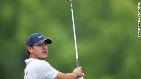 PGA Championship: Brooks Koepka capitalizes on Corey Conners&#39; late nightmare to take the lead into final round