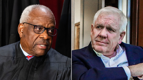 Harlan Crow on buying house of Justice Clarence Thomas&#39; mother: &#39;I don&#39;t see the foot fault&#39;