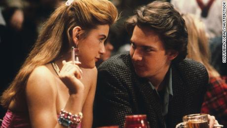 Demi Moore and Andrew McCarthy in &quot;St Elmo&#39;s Fire.&quot;