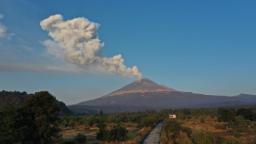 230522142755 01 popocatpetl volcano mexico 052023 hp video Mexico volcano: Popocatepetl emitting less ash, says AMLO