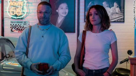Seth Rogen and Rose Byrne in &quot;Platonic,&quot; premiering Apple TV+.
