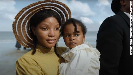 Halle Bailey as Nettie in the first trailer for the new &#39;The Color Purple&#39; movie.