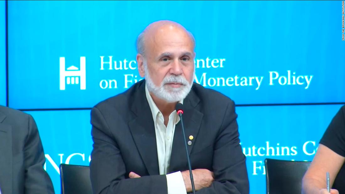 Former Fed Chair Bernanke argues economy must slow further to bring down inflation