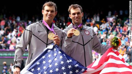 The Bryan brothers won Olympic gold in London in 2012. 