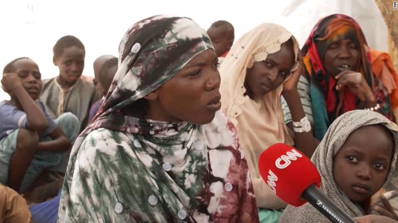 Refugee describes losing her son and brother while fleeing Sudan violence