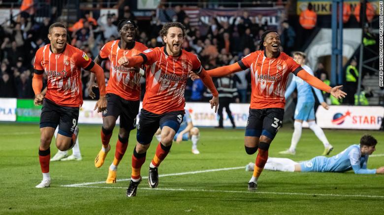 Luton Town on brink of remarkable return to top-flight football