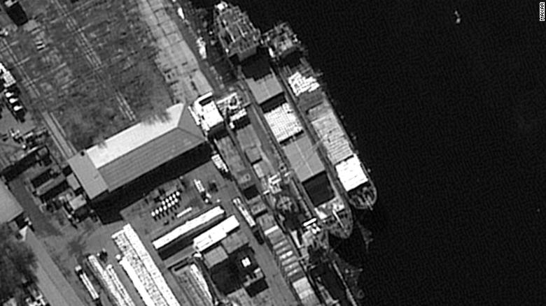Satellite photos show where Iran might be sending weapons to Russia
