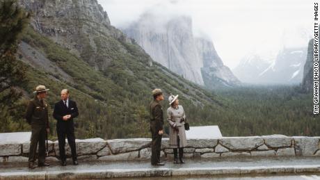 The Queen also visited Yosemite National Park during her 1983 official tour. 