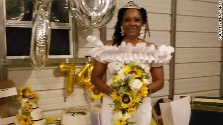 Ena Jones, 52, married herself on her 50th birthday in September 2020.
