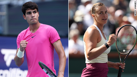 Carlos Alcaraz and Aryna Sabalenka are among the favorites at this year&#39;s French Open. 