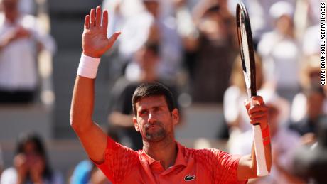 Novak Djokovic gets French Open campaign off to winning start; matches Roger Federer record