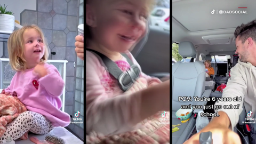 Padre Es Viral En Tiktok Por Compartir Adorables Momentos Con Sus Hijas Video