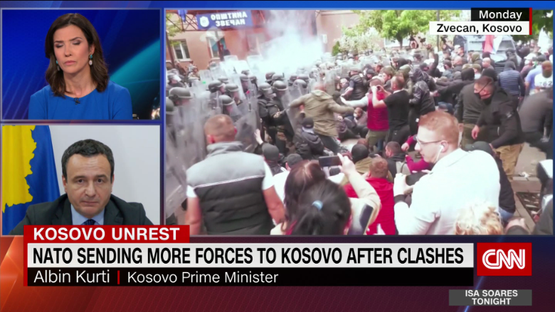 exp Kosovo nato troops guest live FST 053002PSEG1 cnni world_00014815