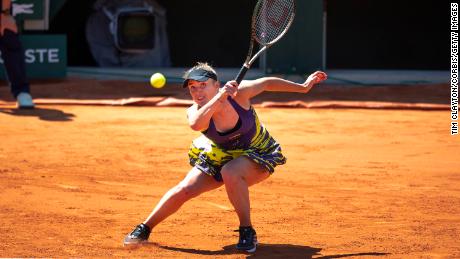 Svitolina said she fights for Ukraine every time she steps on the court.