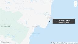 230603120228 map canada quebec four children unresponsive hp video Quebec fishing trip leaves 5 dead, including children, after group got caught in the tide, police say