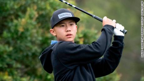 Jaden Soong, 13, impresses as youngest ever to attempt final stage of US Open qualifying