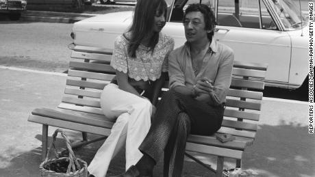 Birkin and Gainsbourg in 1970. 
