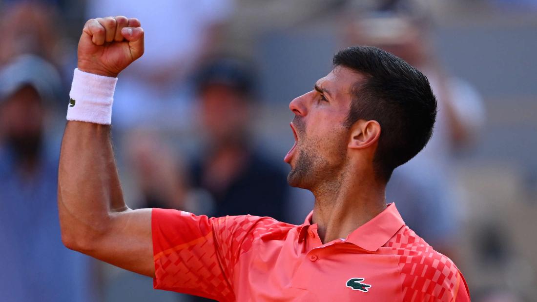 Novak Djokovic ya está entre los cuatro mejores de Roland Garros - CNN ...