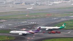230610010120 01 tokyo airport collision 061023 hp video Tokyo Haneda Airport: Two planes 'likely collided'