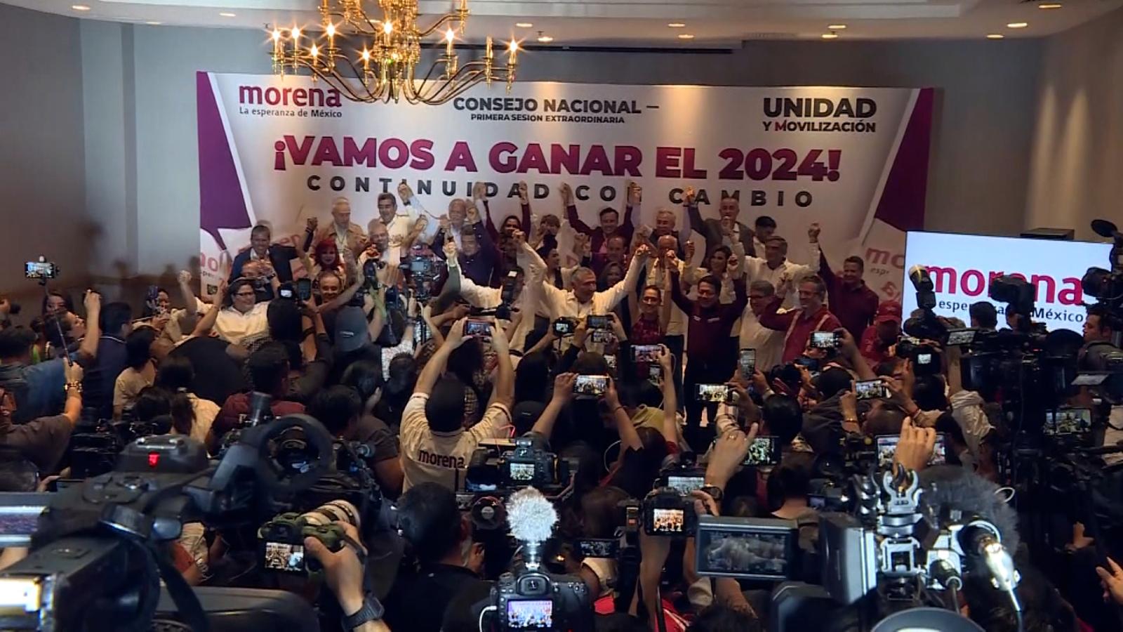 México el proceso de selección del candidato de Morena para las