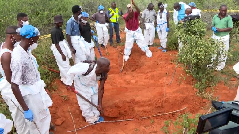 Hundreds of bodies found in forest linked to starvation cult