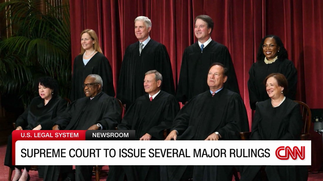 U.S. Supreme Court to issue several major rulings – CNN Video