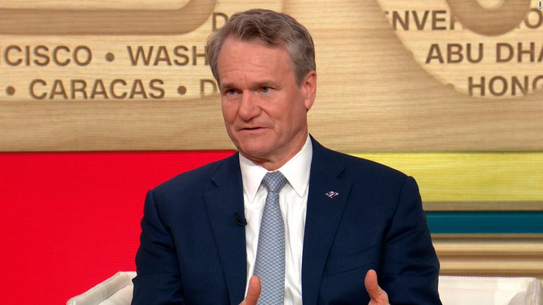 Watch Bank Of America Ceo Predicts Mild Recession Ahead For Us Cnn Video