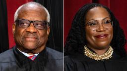 Clarence Thomas and Ketanji Brown Jackson criticize each other in unusually sharp language