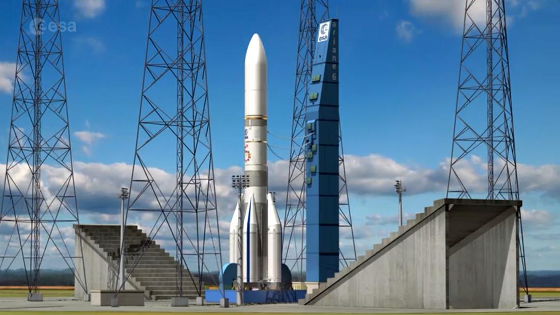 La ESA Prepara A Ariane 6 Para Su Vuelo Inaugural - CNN Video