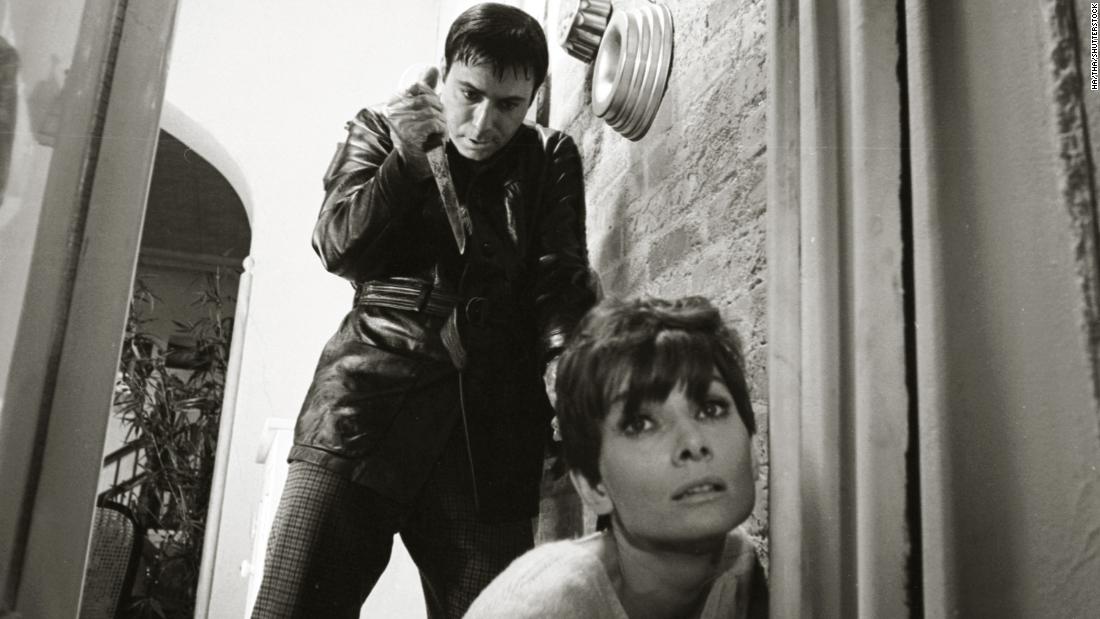 Arkin stars with Audrey Hepburn in the 1967 film &quot;Wait Until Dark.&quot; 