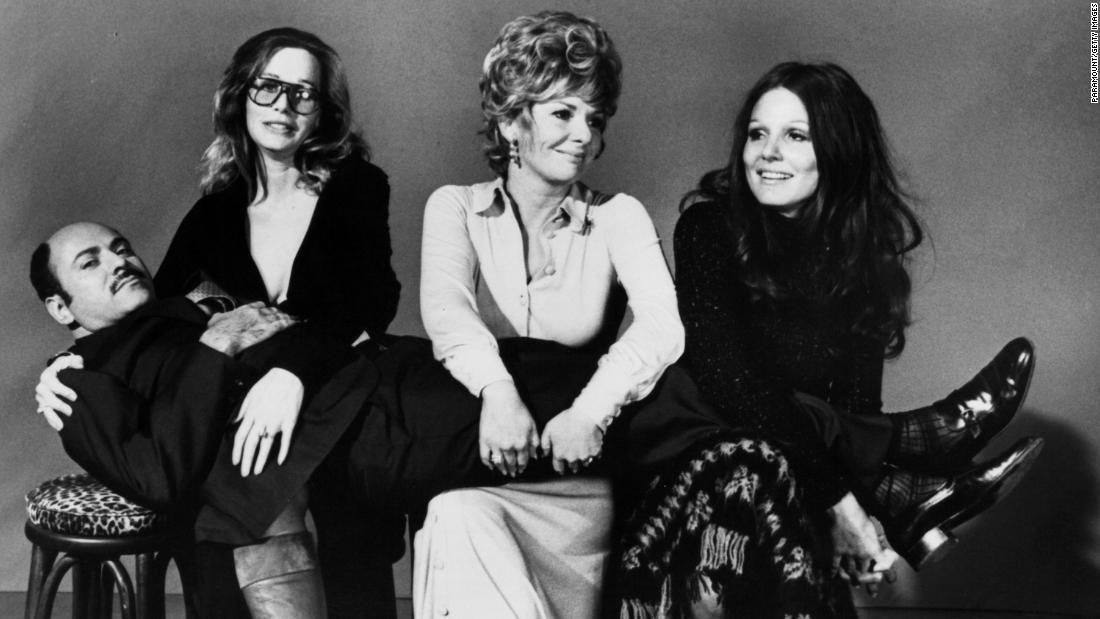 Arkin, Sally Kellerman, Renee Taylor and Paula Prentiss appear in a publicity shot for the 1972 film &quot;Last Of The Red Hot Lovers.&quot;