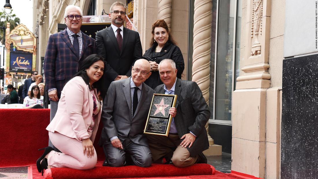 Arkin receives a star on the Hollywood Walk of Fame in 2019.